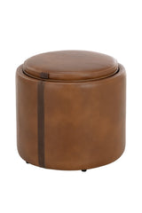 Modern European furniture - Round Storage Ottoman - www.oroa.com