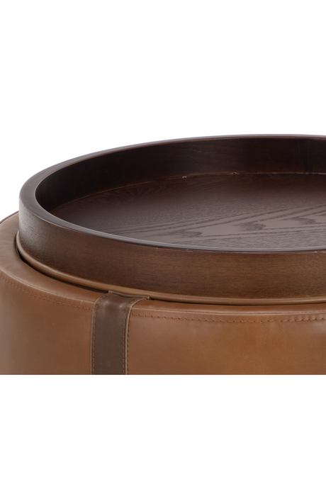 Modern European furniture - Round Storage Ottoman - www.oroa.com