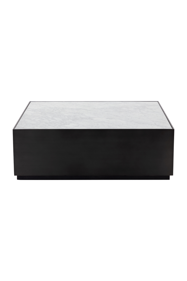 Square White Marble Coffee Table | Splendido Selah | Oroa.com