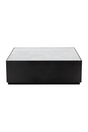 Modern European furniture - Square White Marble Coffee Table - www.oroa.com