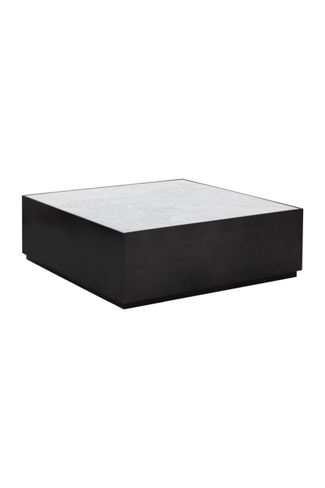 Modern European furniture - Square White Marble Coffee Table - www.oroa.com