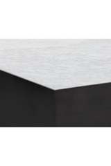 Modern European furniture - Square White Marble Coffee Table - www.oroa.com