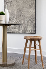 Modern European furniture - Wooden Counter Stool - www.oroa.com