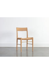 Modern European furniture - Natural Rope Seat Dining Chairs (2) - www.oroa.com