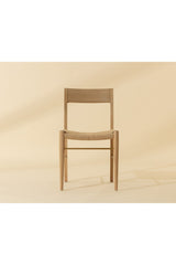 Modern European furniture - Natural Rope Seat Dining Chairs (2) - www.oroa.com