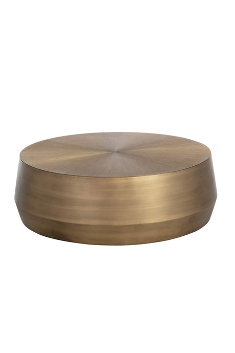 Modern European furniture - Etched Aluminum Coffee Table - www.oroa.com