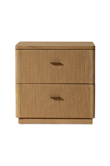 Rope Wrapped 2-Door Nightstand | Splendido Etienne | Oroa.com