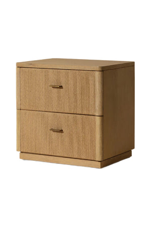 Modern European furniture - Rope Wrapped 2-Door Nightstand - www.oroa.com