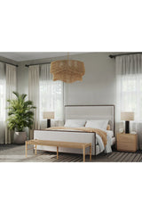 Modern European furniture - Rope Wrapped 2-Door Nightstand - www.oroa.com