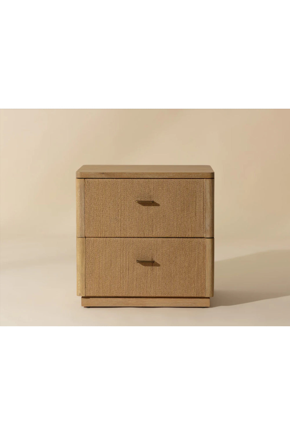 Modern European furniture - Rope Wrapped 2-Door Nightstand - www.oroa.com