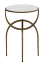 Modern European furniture - Marble Round End Table - www.oroa.com
