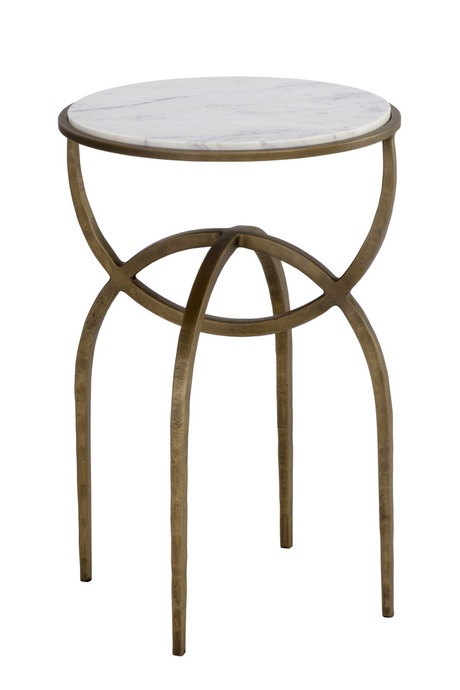 Modern European furniture - Marble Round End Table - www.oroa.com