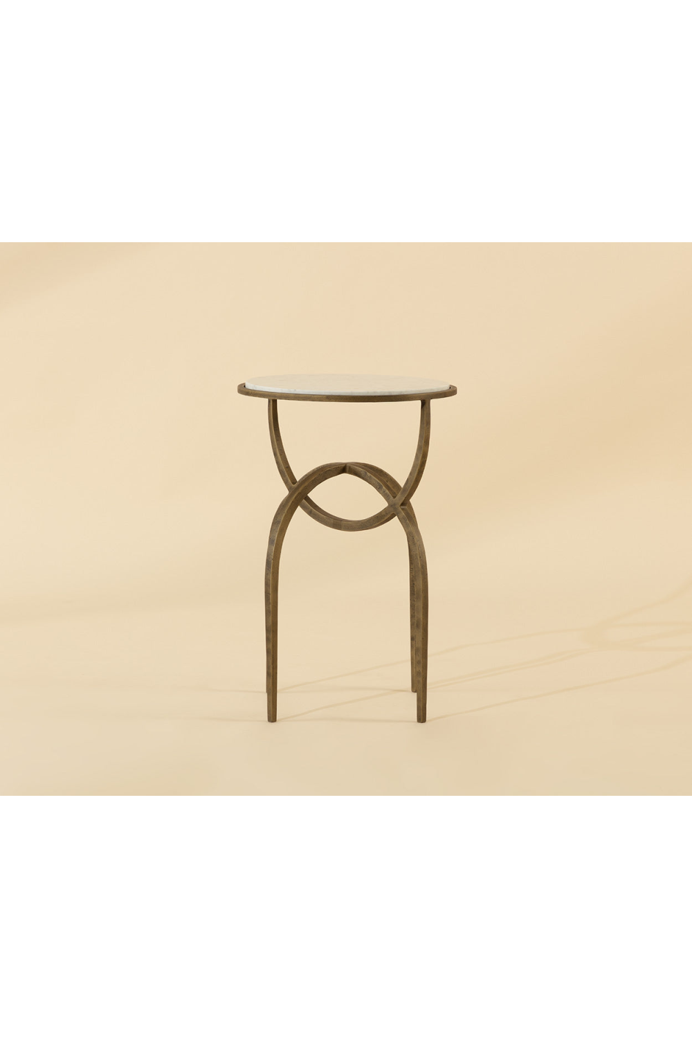 Marble Round End Table | Splendido Alicent | Oroa.com