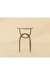 Modern European furniture - Marble Round End Table - www.oroa.com