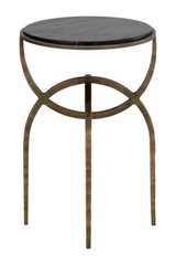 Modern European furniture - Marble Round End Table - www.oroa.com