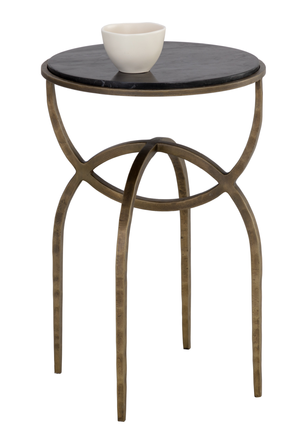 Marble Round End Table | Splendido Alicent | Oroa.com