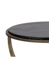 Modern European furniture - Marble Round End Table - www.oroa.com