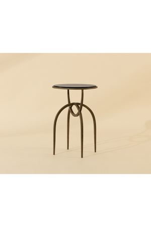 Marble Round End Table | Splendido Alicent | Oroa.com