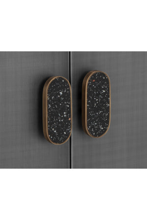 Modern European furniture - 4-Door Silver Sideboard - www.oroa.com