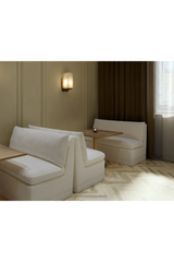 Modern European furniture - Antique Brass Square Bistro Table - www.oroa.com