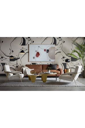 Gold Framed Nesting Coffee Tables (2) | Splendido Mysaria | Oroa.com