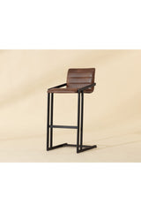 Modern European furniture - Horizontal Channel-Tufted Bar Stools (2) - www.oroa.com