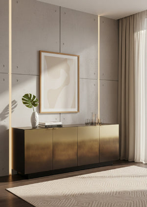 Modern European furniture - Bronze Ombre 4-Door Sideboard  - www.oroa.com