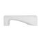 Modern European furniture - Textured Concrete Bench - www.oroa.com