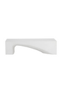 Modern European furniture - Textured Concrete Bench - www.oroa.com