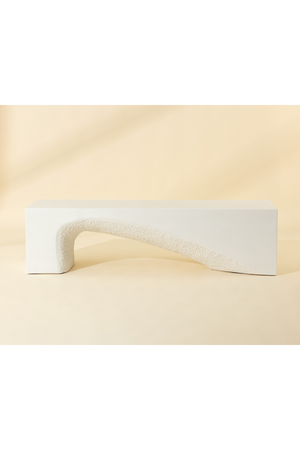 Textured Concrete Bench | Splendido Soma | Oroa.com
