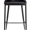 Modern European furniture - Low-Back Leather Look Bar Stool - www.oroa.com