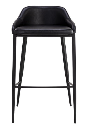 Low-Back Leather Look Bar Stool | Splendido Astra | Oroa.com