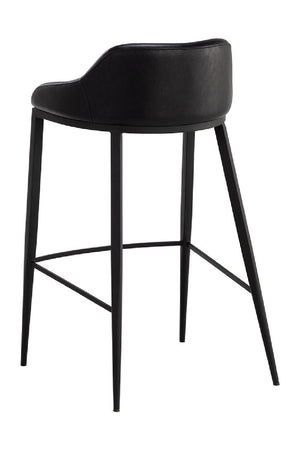 Low-Back Leather Look Bar Stool | Splendido Astra | Oroa.com
