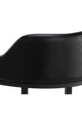 Modern European furniture - Low-Back Leather Look Bar Stool - www.oroa.com