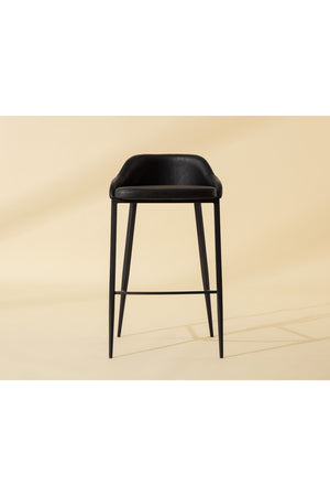 Low-Back Leather Look Bar Stool | Splendido Astra | Oroa.com