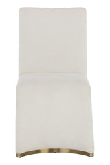 Modern European furniture - Fabric Upholstered Modern Dining Chairs (2) - www.oroa.com
