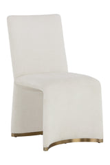 Modern European furniture - Fabric Upholstered Modern Dining Chairs (2) - www.oroa.com
