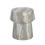 Marble Look Indoor/Outdoor End Table | Splendido Brie