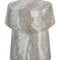 Modern European furniture - Marble Look Indoor/Outdoor End Table - www.oroa.com
