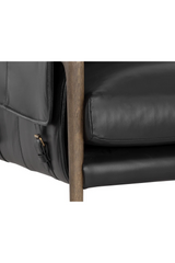 Modern European furniture - Vintage Style Leather Lounge Chair - www.oroa.com