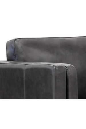 Black Leather Sofa | Splendido Richmond