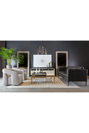 Black Leather Sofa | Splendido Richmond