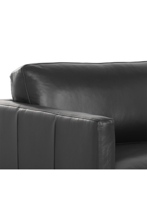 Retro-Inspired Leather Sofa | Splendido Rogers
