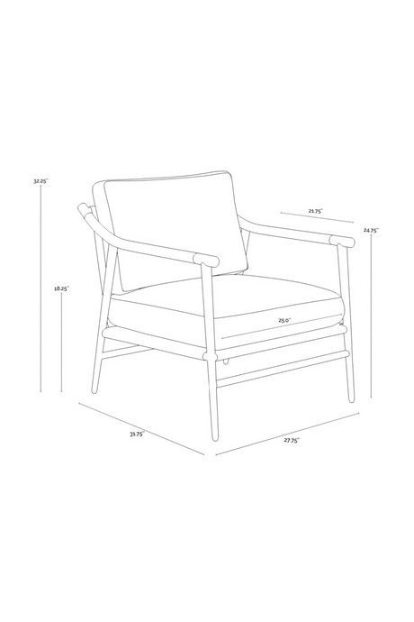 Modern European furniture - Light Gray Fabric Lounge Chair - www.oroa.com