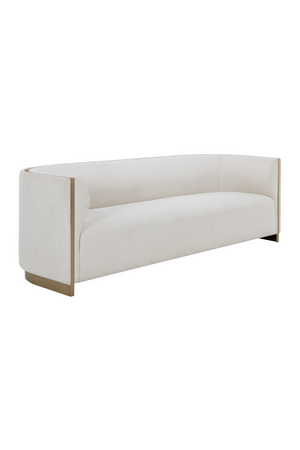 Gold Inlay Curved Sofa | Splendido Larron | Oroa.com