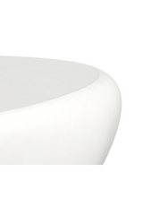 Modern European furniture - Sculpted Concrete Indoor/Outdoor Coffee Table - www.oroa.com