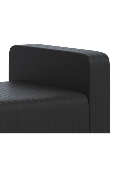 Modern European furniture - Channel-Tufted Fabric Bench - www.oroa.com