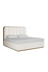 Modern European furniture - Channel Tufted Bed - www.oroa.com