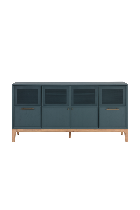 Modern European furniture - Teal Oak Sideboard - www.oroa.com