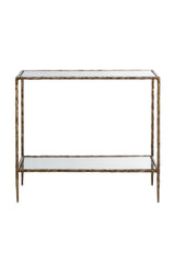 Modern European furniture - Hand-hammered Metal Nightstand - www.oroa.com